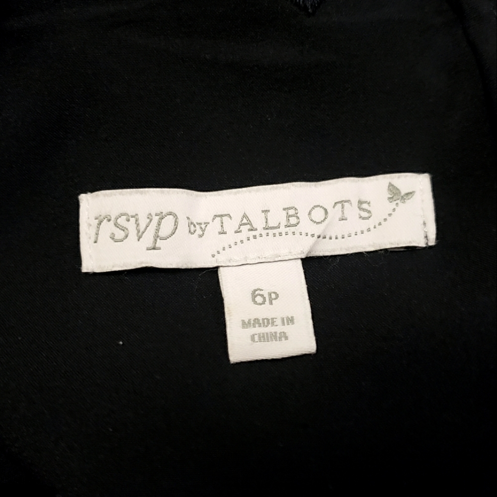 Talbots Scalloped Jacquard Sheath Dress - Picture 6 of 7